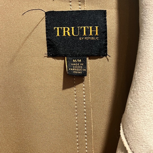 Tan Trench Coat - Picture 2 of 2